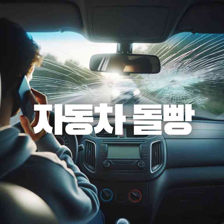 자동차 앞 유리 돌빵 보험 절차 Step 6
